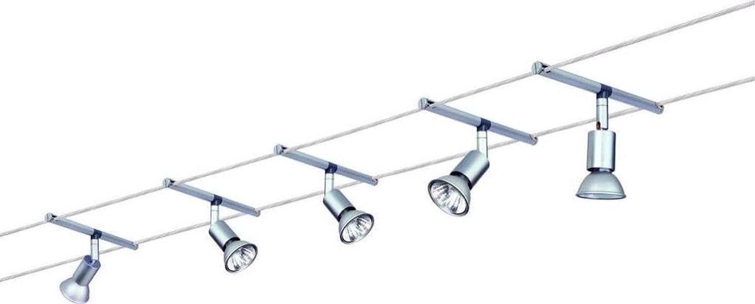 Lampada-da-soffitto-design-5-Mini-torce-colore-argento-materiale-metallo