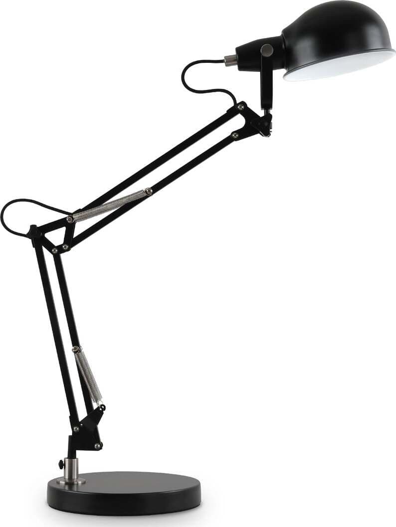 Lampada-Da-Tavolo-Contemporanea-Johnny-Metallo-Nero-1-Luce-E14-25W-Ip20