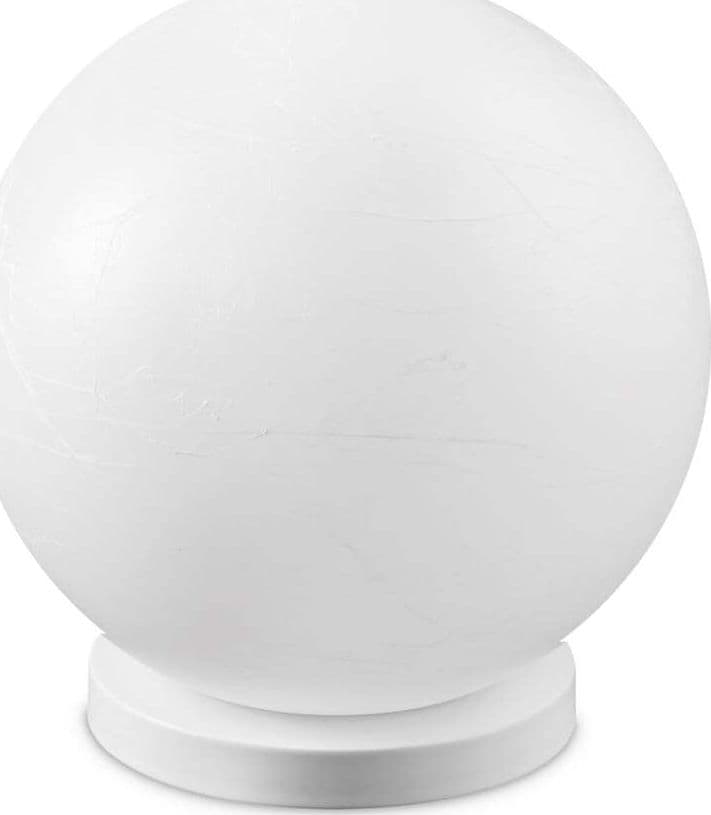 Lampada-Da-Tavolo-Contemporaneo-Carta-Metallo-Bianco-1-Luce-E27-25W-Ip20