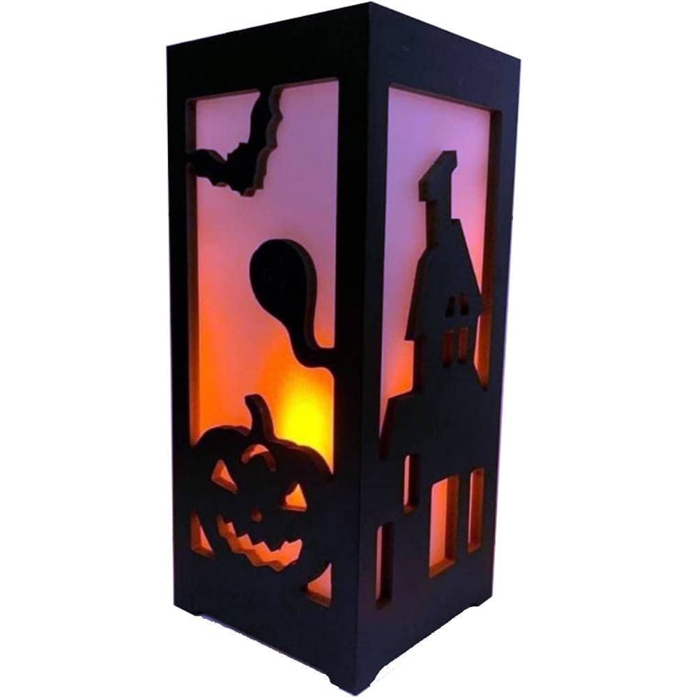 Lampada Da Tavolo Lanterna Luce Candela Led Da Esterno Decorazioni Per Halloween Casa e cucina/Decorazioni per interni/Candele e portacandele/Portacandele/Lanterne a candela decorative Trade Shop italia - Napoli, Commerciovirtuoso.it