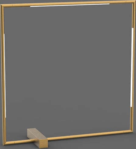 Lampada-Da-Tavolo-Moderno-Tubular-3-Luci-Regolabili-Metallo-Oro-Satinato-Led-12W