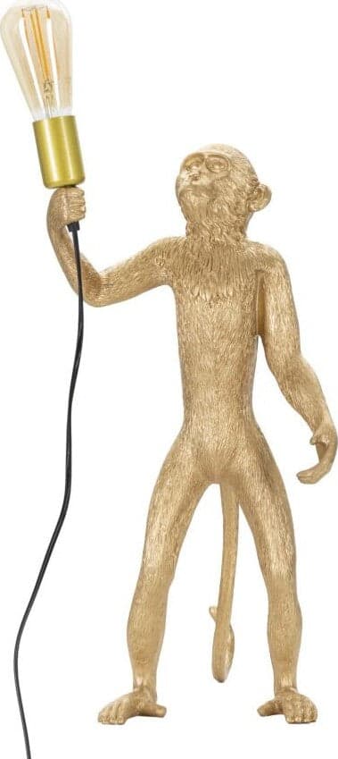 Lampada-Da-Tavolo-Monkey-Oro-Cm-26X34X55