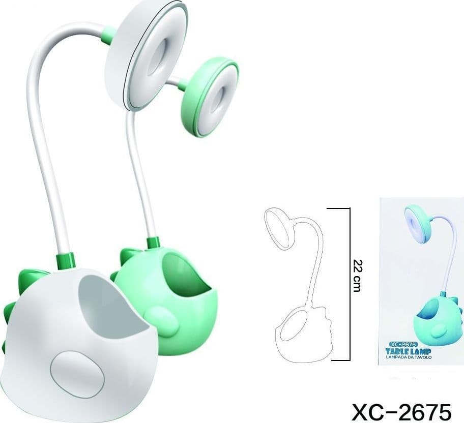 Lampada Da Tavolo Scrivania 22 Cm Braccio Flessibile Cameretta Bambini Xc-2675 Illuminazione/Illuminazione per interni/Lampade/Lampade da tavolo e abat-jour Trade Shop italia - Napoli, Commerciovirtuoso.it
