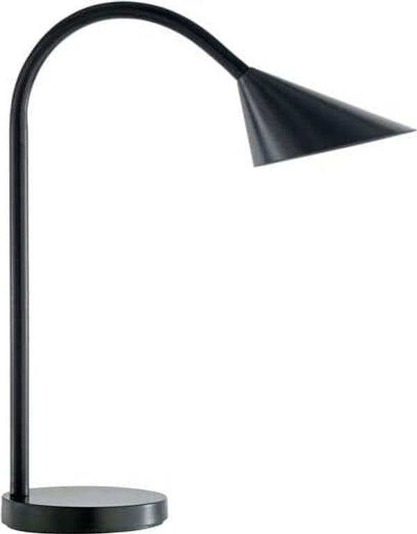 Lampada da tavolo Sol - a led - 4W - nero - Unilux Illuminazione/Illuminazione per interni/Lampade/Lampade da tavolo e abat-jour Eurocartuccia - Pavullo, Commerciovirtuoso.it