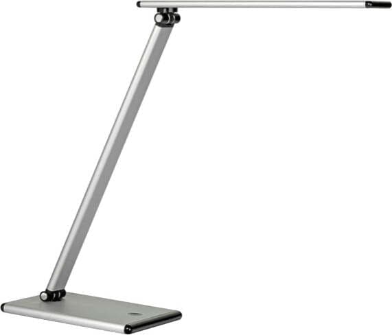 Lampada da tavolo Terra - a led - 5W - silver - Unilux Illuminazione/Illuminazione per interni/Lampade/Lampade da tavolo e abat-jour Eurocartuccia - Pavullo, Commerciovirtuoso.it