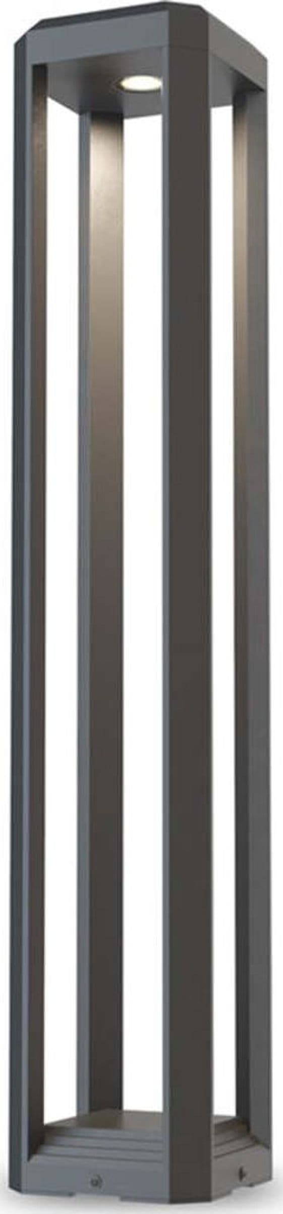 Lampada-Da-Terra-Moderna-Da-Esterno-Alluminio-Grigio-Luce-Led-13W-Ip65
