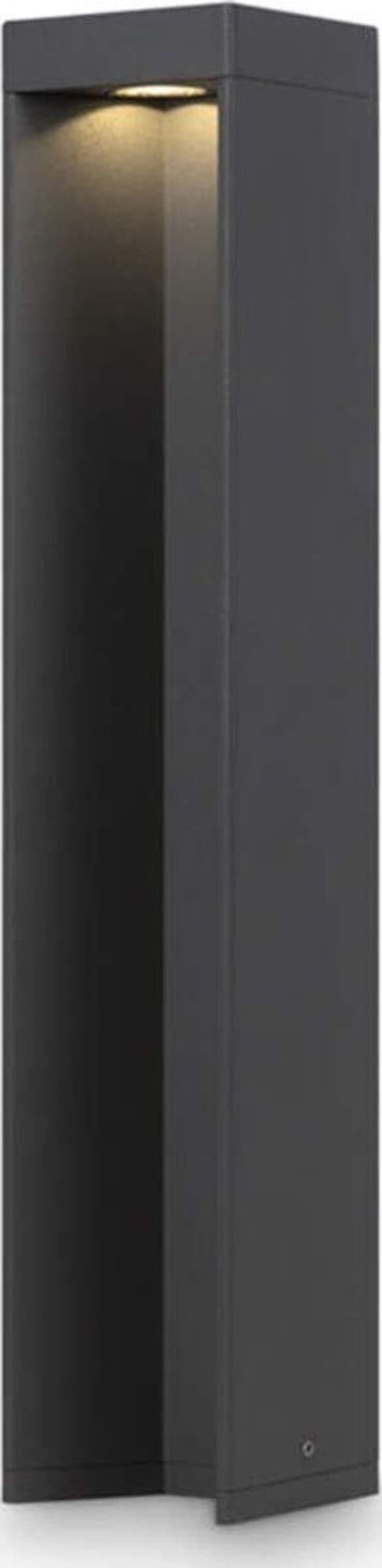 Lampada-Da-Terra-Moderna-Da-Esterno-Alluminio-Grigio-Luce-Led-9W-Ip54