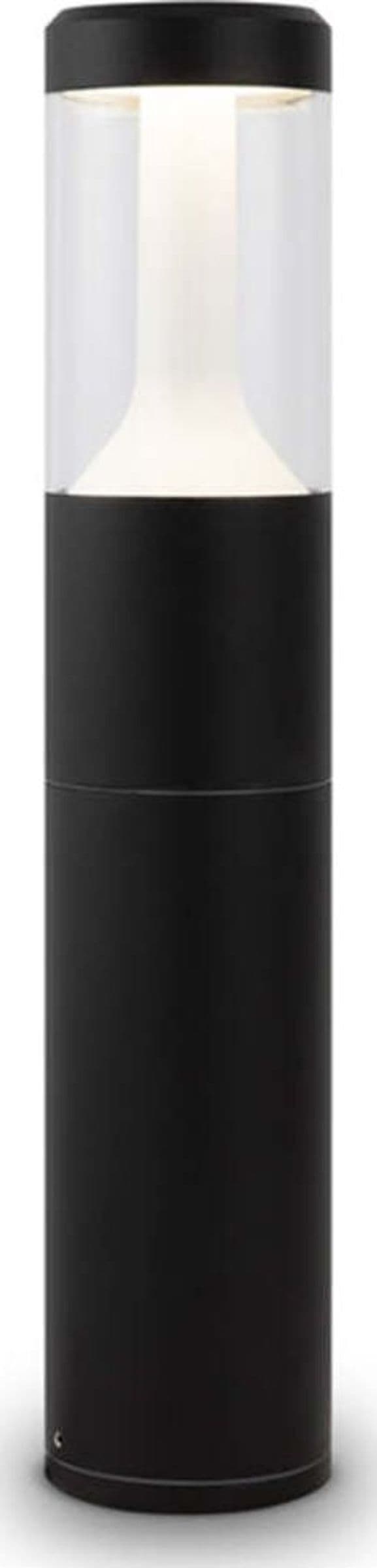 Lampada-Da-Terra-Moderna-Da-Esterno-Alluminio-Nero-Luce-8W-Ip54