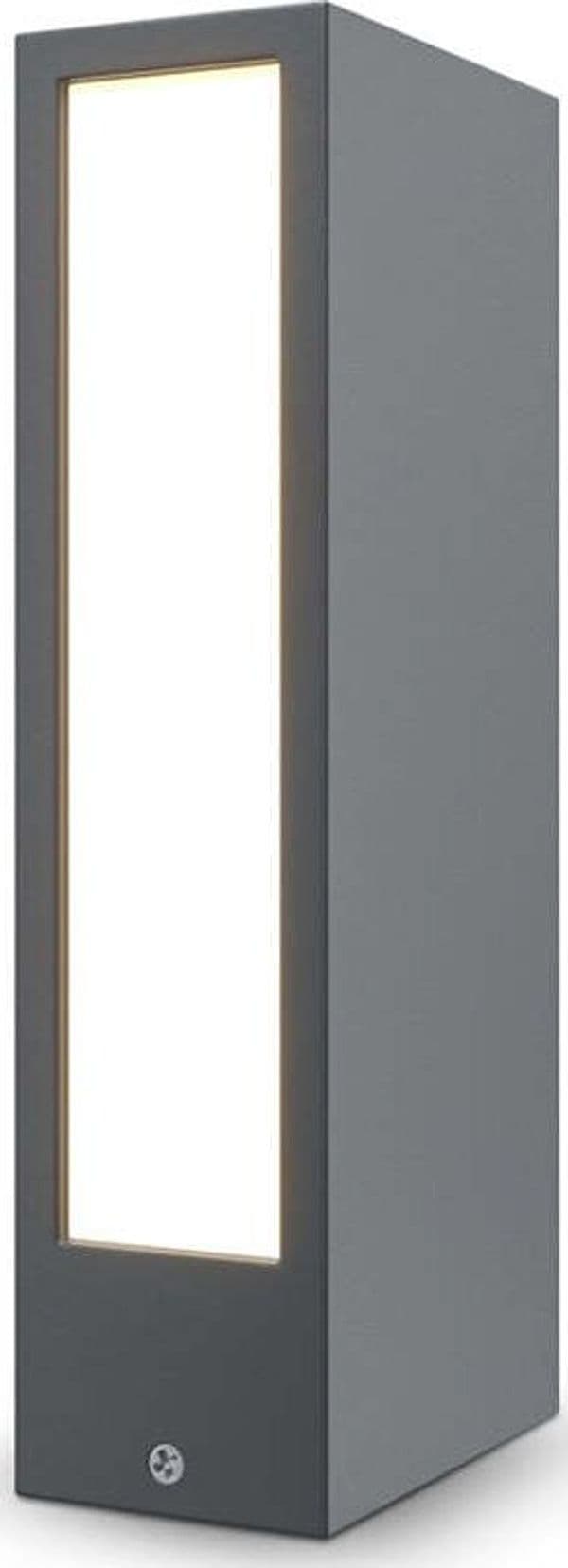Lampada-Da-Terra-Moderna-Da-Esterno-Metallo-Grafite-Luce-Led-6W-Ip65