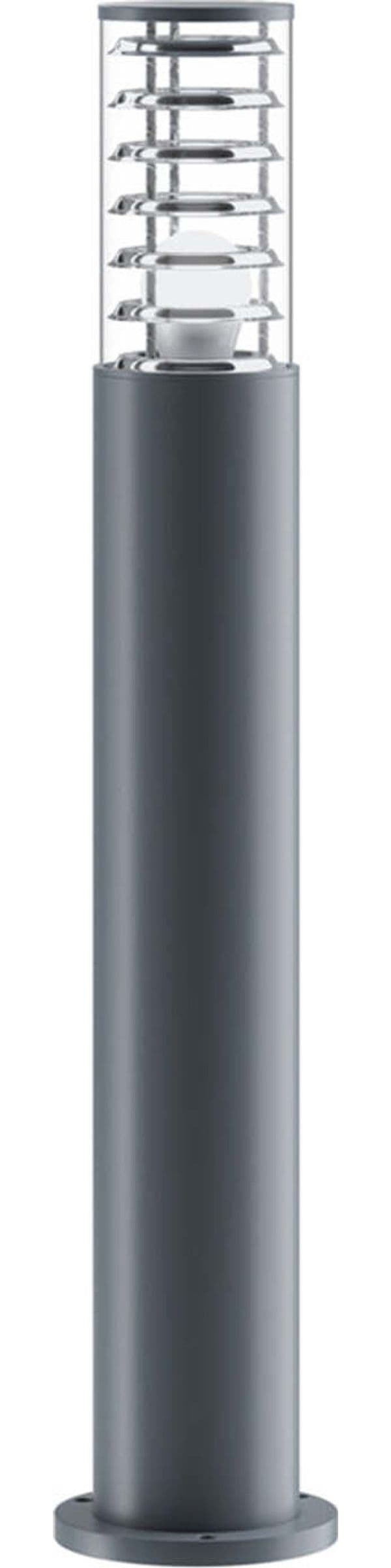 Lampada-Da-Terra-Moderna-Per-Esterno-Alluminio-Grigio-1-Luce-E27-60W-Ip54