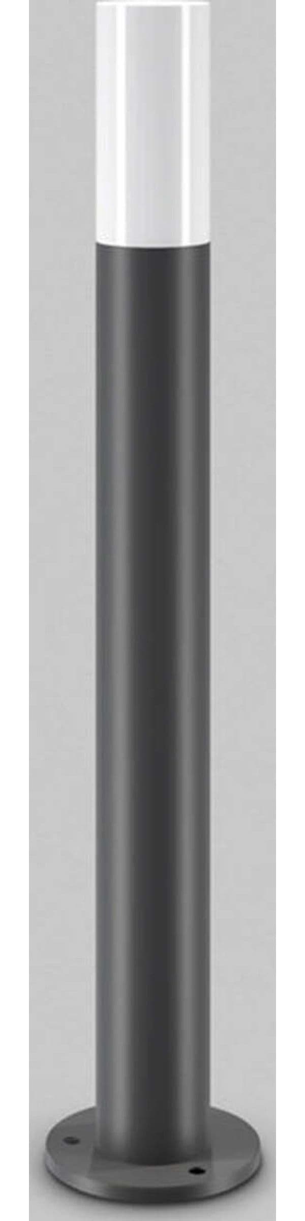 Lampada-Da-Terra-Moderna-Per-Esterno-Metallo-Grigio-1-Luce-E27-60W-Ip54