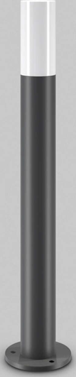 Lampada-Da-Terra-Moderna-Per-Esterno-Metallo-Grigio-1-Luce-E27-60W-Ip54