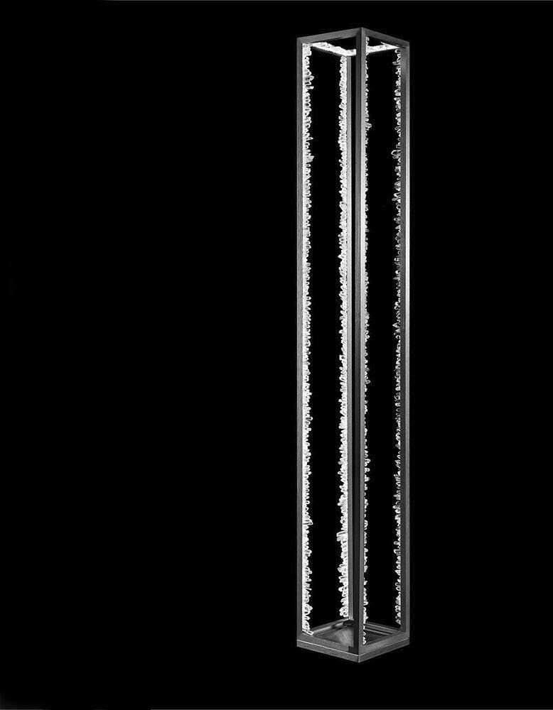 Lampada-Da-Terra-Moderno-Quartz-Halo-Metallo-Nichel-Satinato-Cristallo-Led-60W