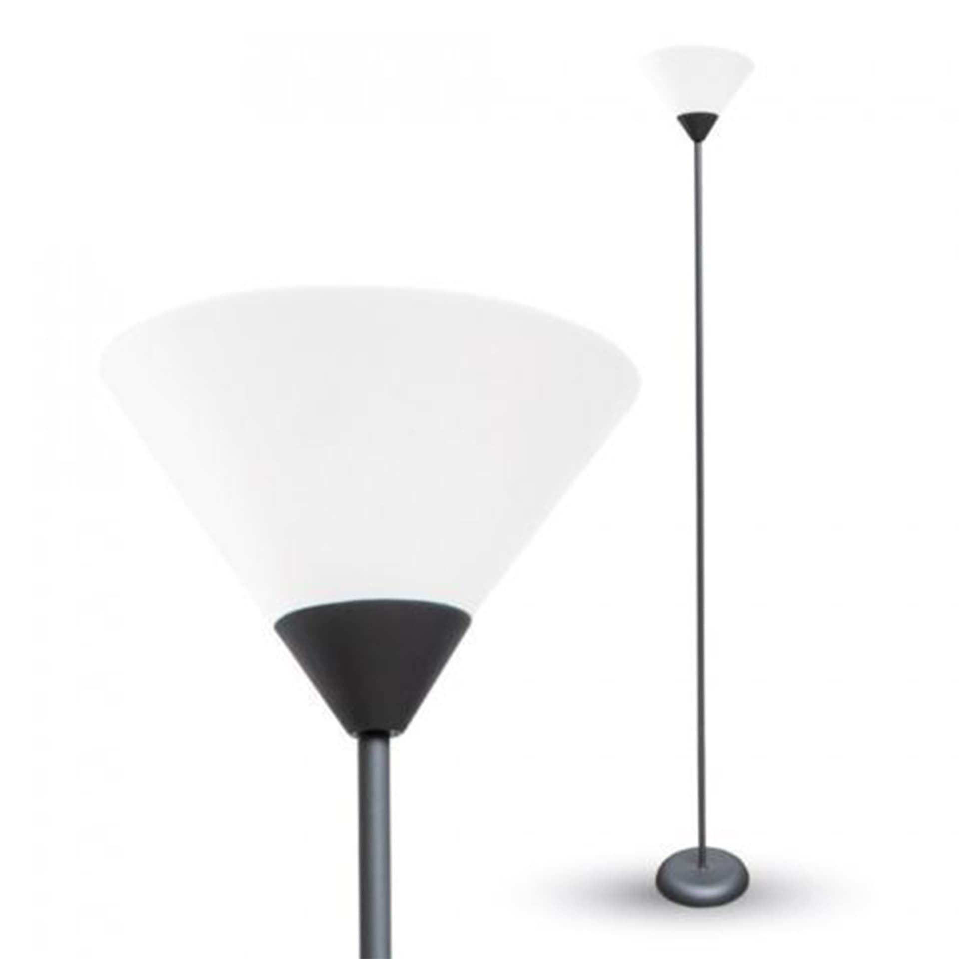LAMPADA DA TERRA PIANTANA IN METALLO CON PORTALAMPADA PER LAMPADINE E27 VT-7500 Trade Shop italia - Napoli, Commerciovirtuoso.it
