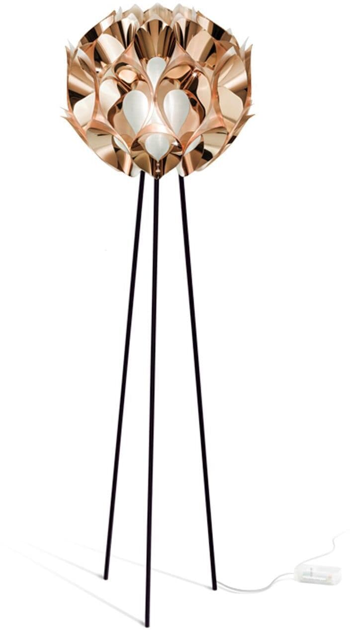 Lampada da terra Slamp Flora gold, silver, copper in Lampade da terra Brilla Luce - Sarzana, commercioVirtuoso.it