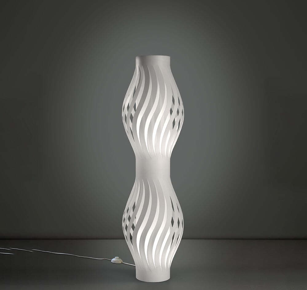 Lampada-Da-Terra-Totem-Helios-1-Luce-In-Polilux-Bianco-Made-In-Italy