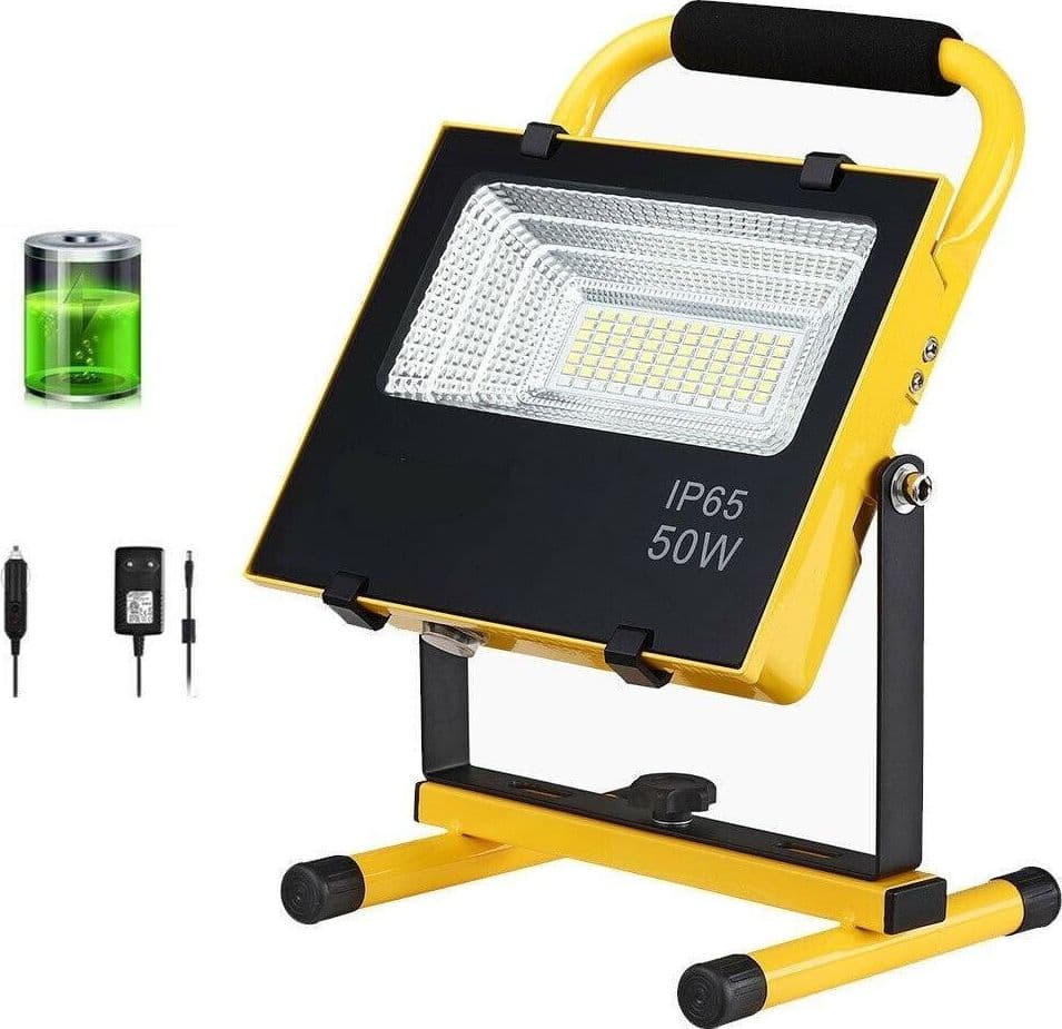 Lampada Faro Led Lavoro Portatile Torcia 50w Batteria Litio Luce Emergenza 2500l Sport e Tempo Libero > Campeggio > Tempo Libero > Lampade Portatili Trade Shop italia - Napoli, Commerciovirtuoso.it