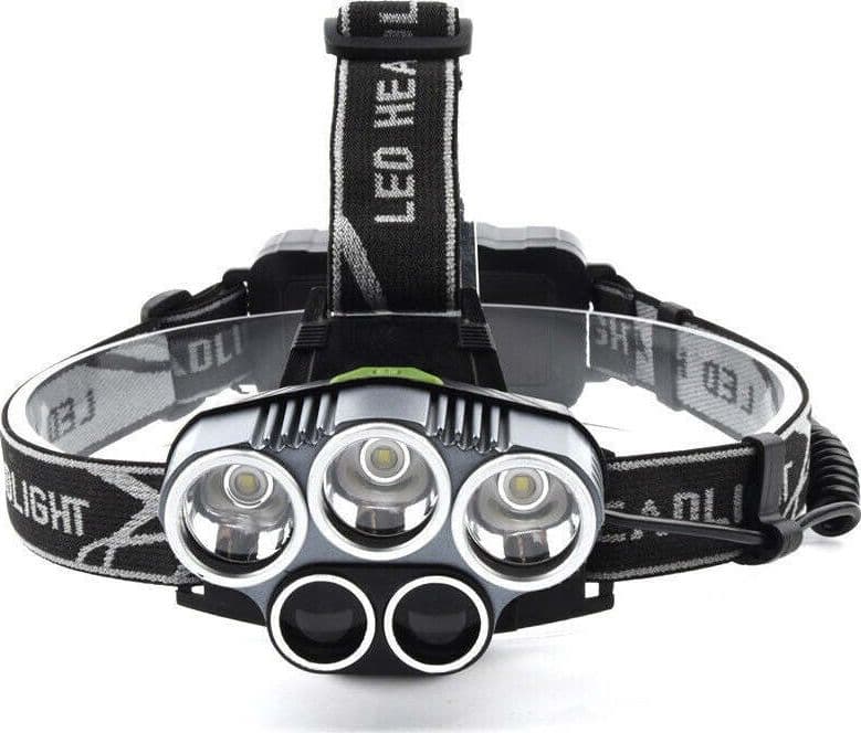 LAMPADA FRONTALE 5 LED PILE RICARICABILI TORCIA DA TESTA SPORT PESCA CAMPEGGIO - LE-075 Illuminazione/Illuminazione per esterni/Proiettori Zencoccostore - Formia, Commerciovirtuoso.it