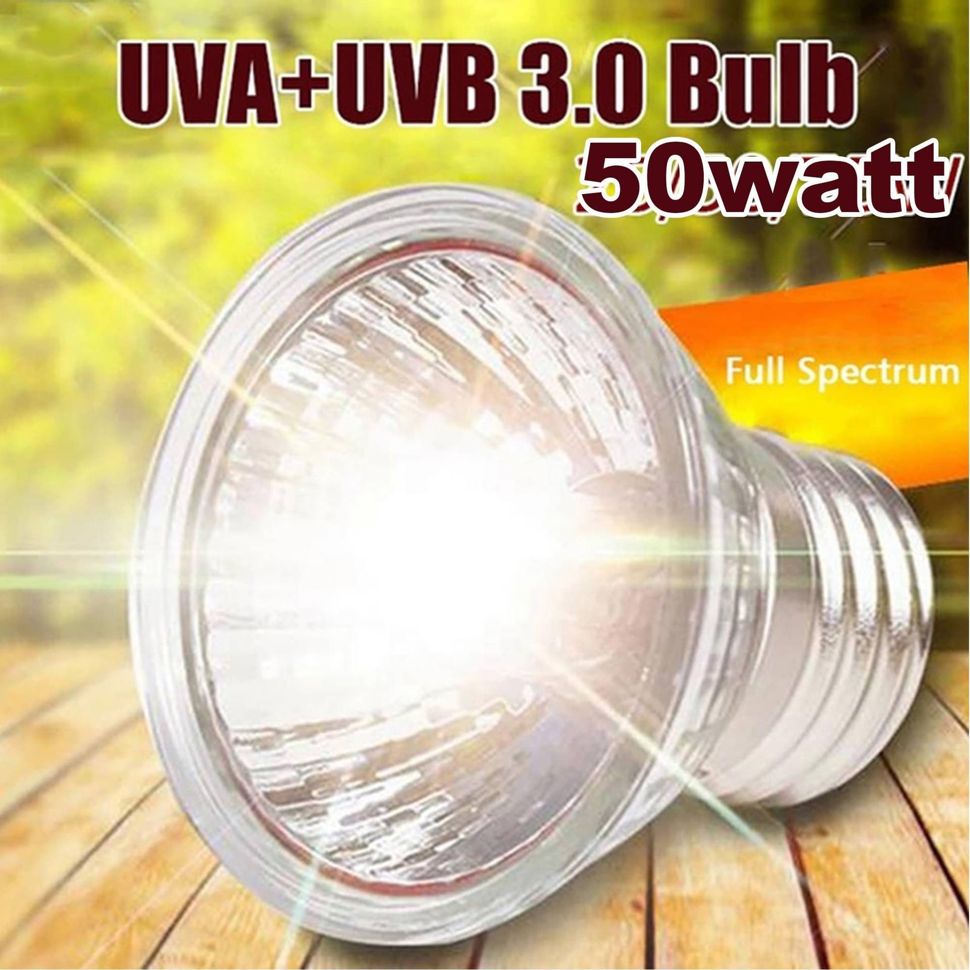 Lampada Giorno Per Rettili Tartarughe Terrario 50w Luce Solare Raggi Uva+uvb 3.0 Illuminazione Acquario Trade Shop italia - Napoli, Commerciovirtuoso.it