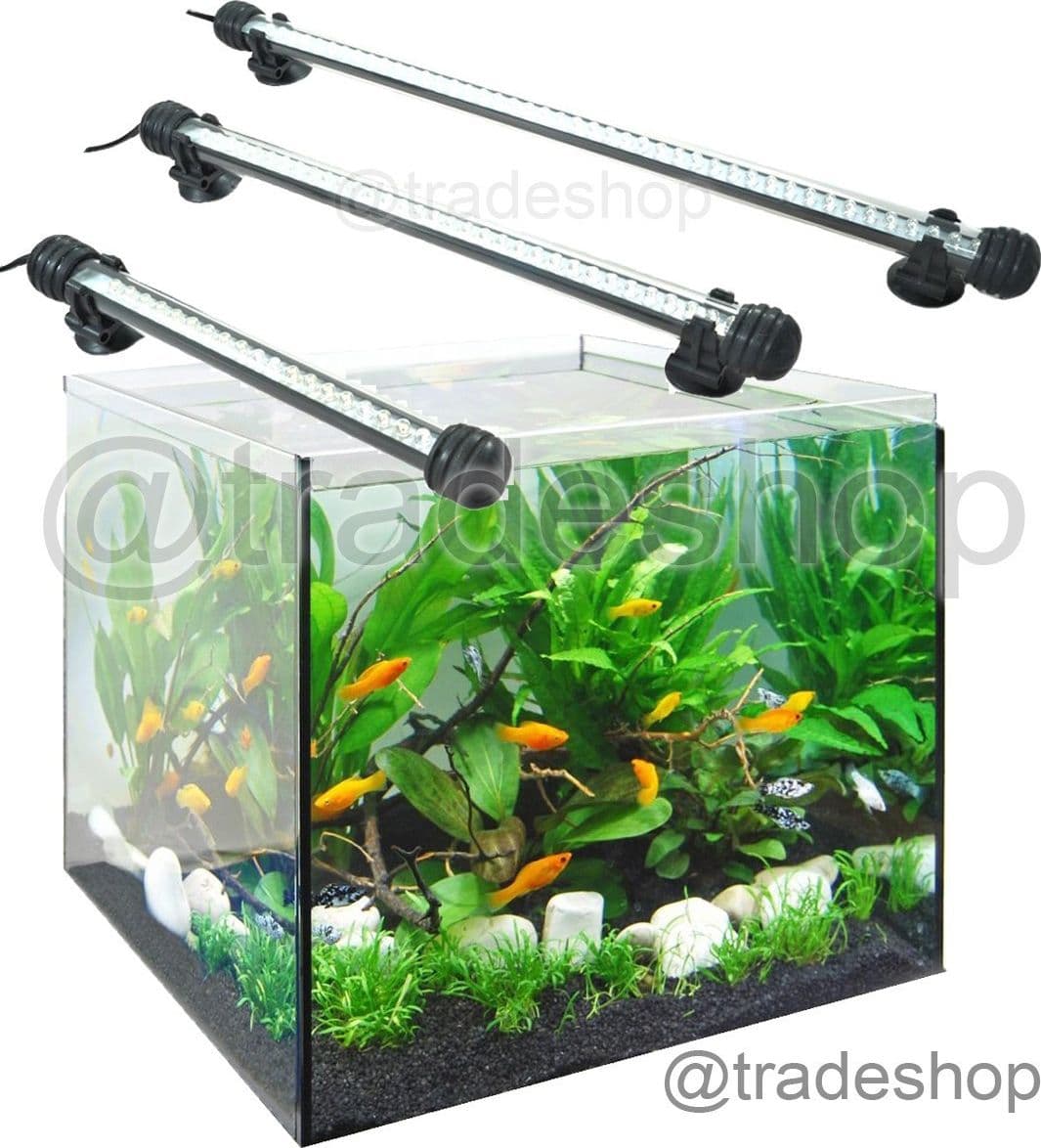 LAMPADA IMMERSIONE LED PER ACQUARIO TUBO LED T4 DEE LUCE PESCI BIANCA RGB BLU Trade Shop italia - Napoli, Commerciovirtuoso.it