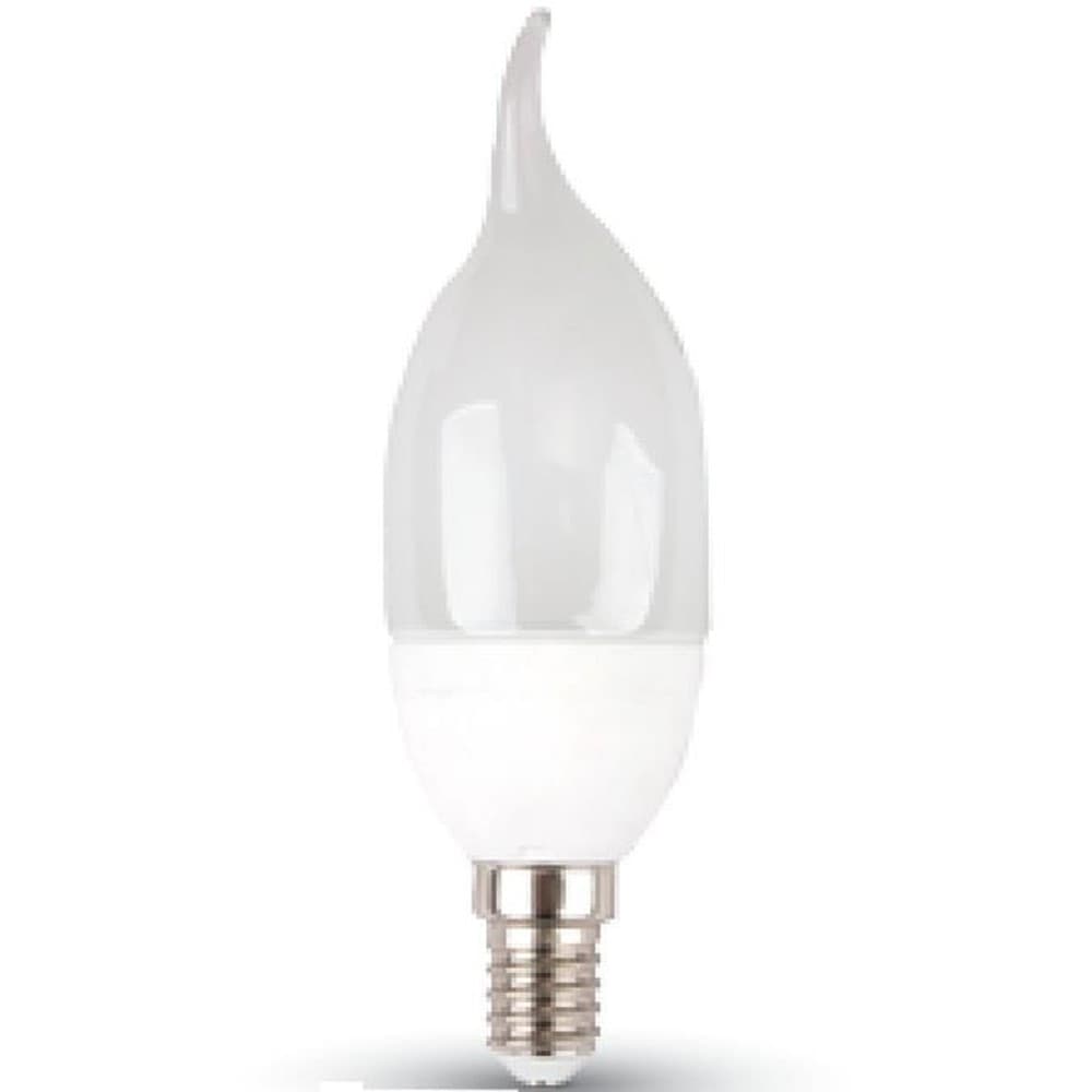 LAMPADA LAMPADINA LED V-TAC 6W 6 WATT LUCE FREDDO FIAMMA OPACA CANDELA E14 Illuminazione/Lampadine/Lampadine a LED Trade Shop italia - Napoli, Commerciovirtuoso.it