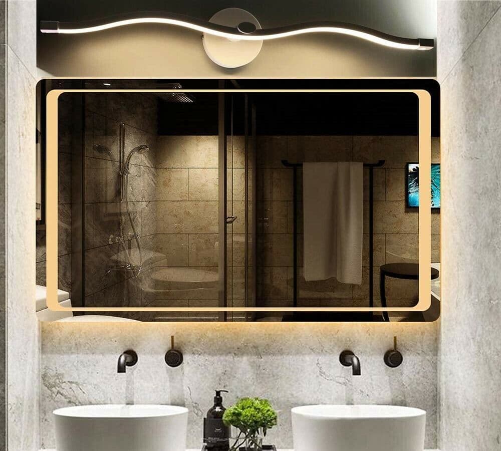 Lampada-Led-9-W-A-Onda-Da-Parete-Illuminazione-Specchio-Quadri-Luce-Calda-3000k-Universo