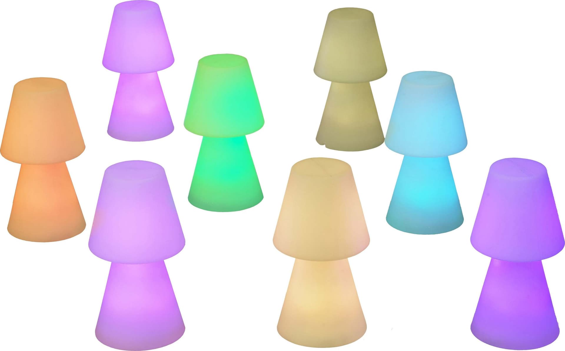 Lampada Led Da Tavolo Batteria Ricaricabile Lampada Cambia Colore Luce fredda + RGB Controllo touch 11x20h Lampada Mod Lola 20 Illuminazione/Illuminazione per interni/Lampade/Lampade da tavolo e abat-jour Ferus - Montoro, Commerciovirtuoso.it