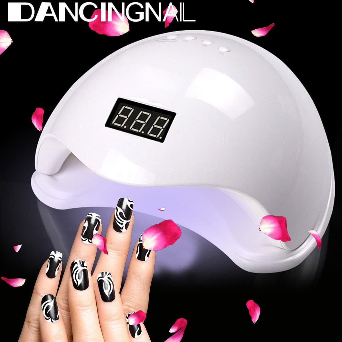 Lampada Led Uv per Unghie Nail Art Asciuga Gel Smalto 2 in 1 48 W Manicure Fornetto Gel Semi Permanente Unghie Mani Piedi Bellezza/Manicure e pedicure/Decorazioni per unghie/Strumenti/Asciuga unghie e lampade UV Trade Shop italia - Napoli, Commerciovirtuoso.it