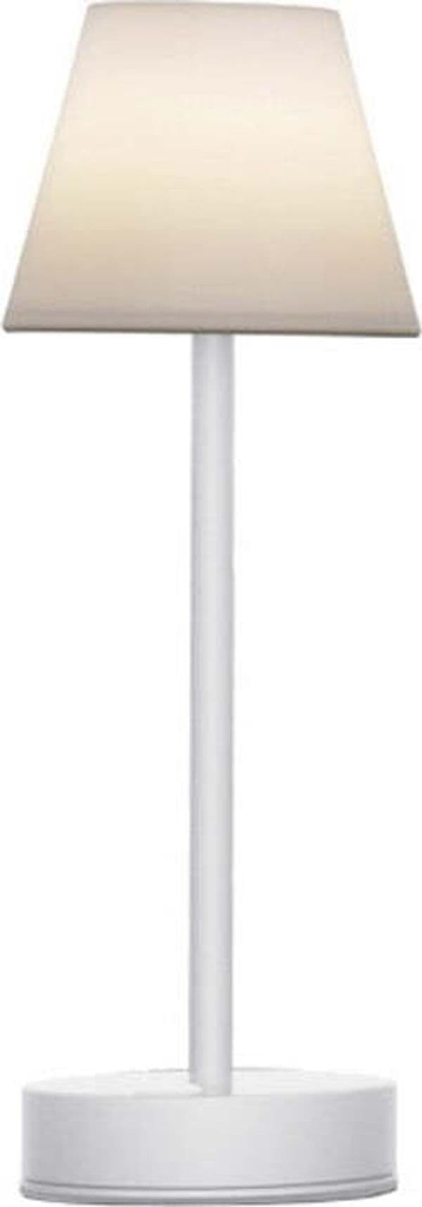 Lampada Ricaricabile Da Tavolo Senza Fili - Luce Led Regolabile (dimmer) Con Il Tocco 32cm Lampada Da Tavolo Mod.lola 30 Bianco Batteria Ricaricabile Illuminazione/Illuminazione per interni/Lampade/Lampade da tavolo e abat-jour Ferus - Montoro, Commerciovirtuoso.it