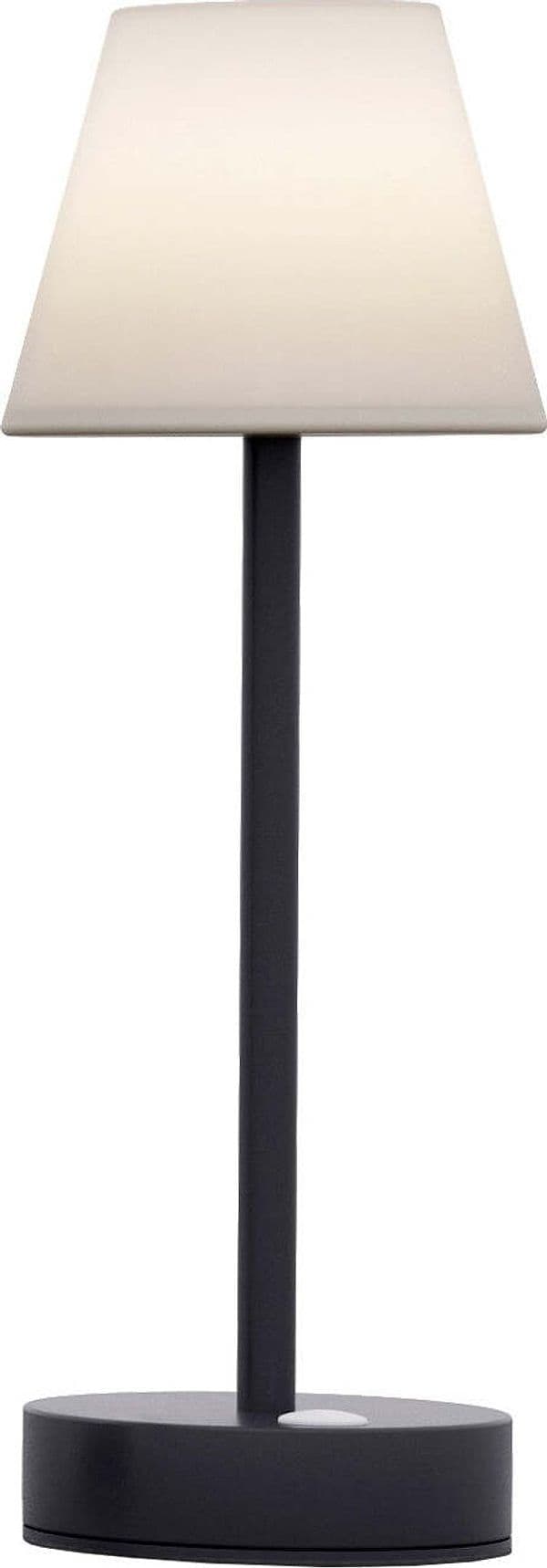 Lampada Ricaricabile Da Tavolo Senza Fili Luce Led Lampada Bianca E Antracite LOLA 30 Lampada Led A Batteria Da Tavolo 11x32cm Antracite Illuminazione/Illuminazione per interni/Illuminazione per bambini/Lampade da tavolo e abat-jour Ferus - Montoro, Commerciovirtuoso.it