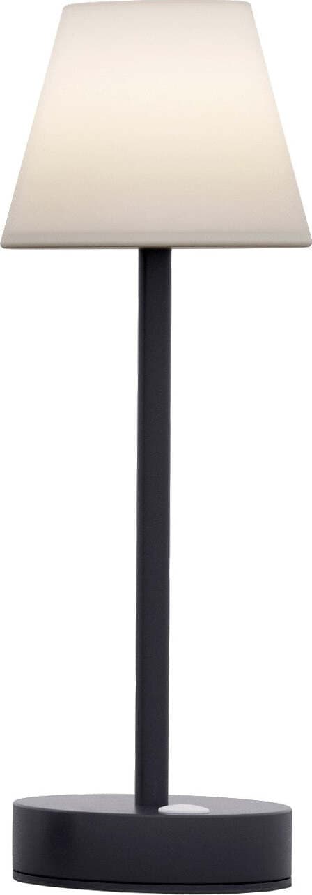 Lampada Ricaricabile Da Tavolo Senza Fili Luce Led Lampada Bianca E Antracite LOLA 30 Lampada Led A Batteria Da Tavolo 11x32cm Antracite Illuminazione/Illuminazione per interni/Illuminazione per bambini/Lampade da tavolo e abat-jour Ferus - Montoro, Commerciovirtuoso.it