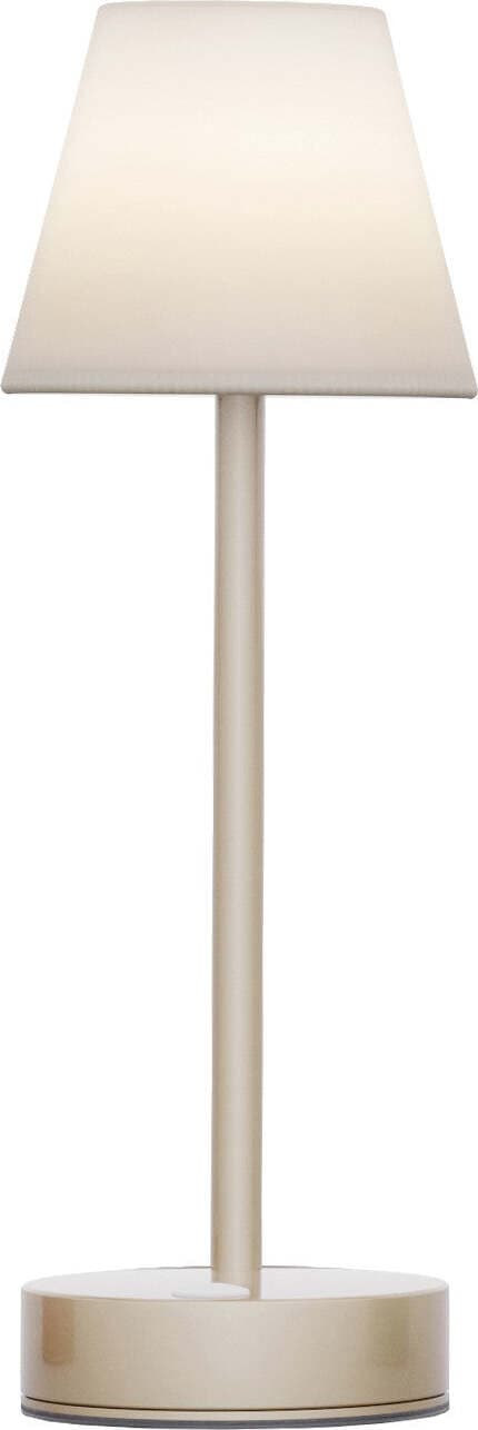 Lampada Ricaricabile Da Tavolo Senza Fili Luce Led Lampada Ottone e bianca Lola 30 Lampada Led A Batteria Da Tavolo 11x32cm Ottone Illuminazione/Illuminazione per interni/Illuminazione per bambini/Lampade da tavolo e abat-jour Ferus - Montoro, Commerciovirtuoso.it
