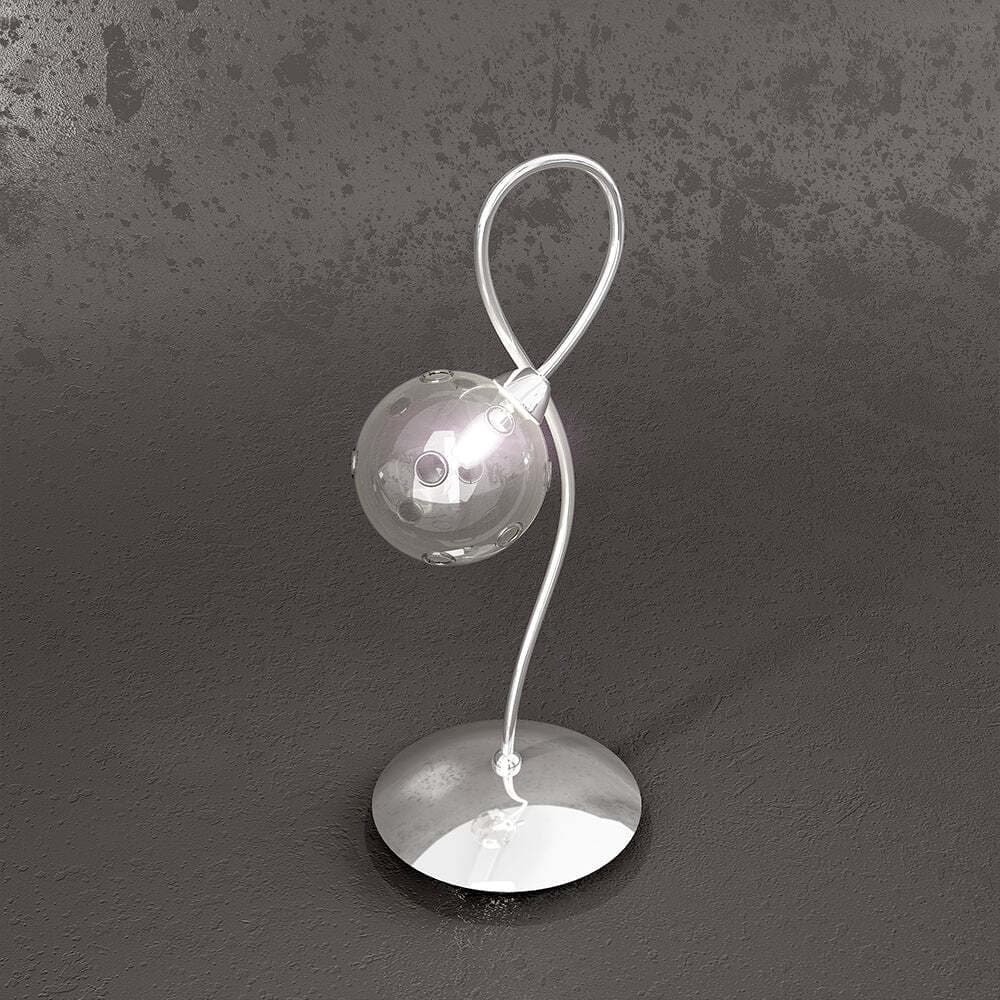 Lampada-Scrivania-Contemporanea-Super-Ball-Metallo-Cromo-Vetro-Pirex-1-Luce-G9