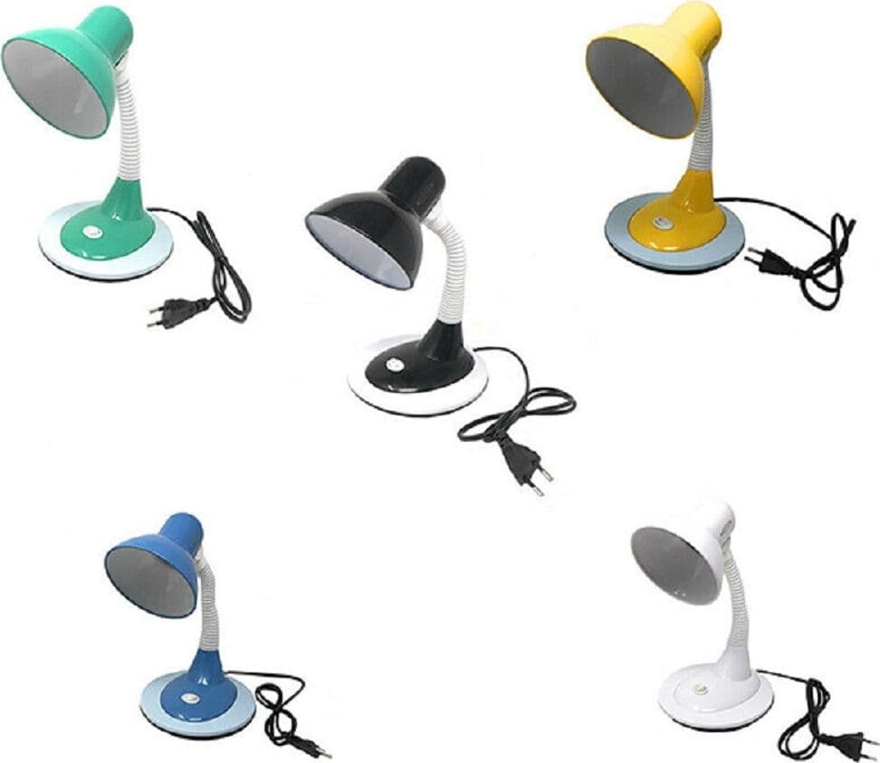 Lampada-Snodabile-Da-Scrivania-Con-Attacco-E27-Luce-Da-Tavolo-Braccio-Flessibile