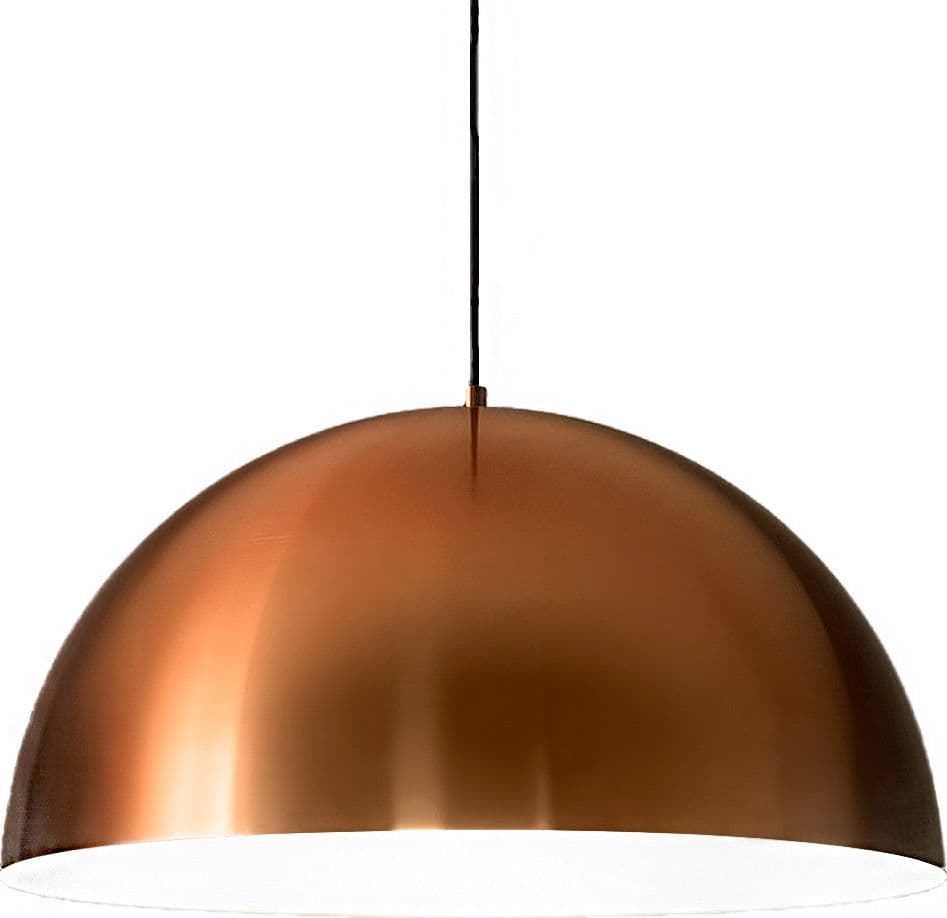 Lampada-sospensione-rame-Gea-Luce-BONELLA-SP-cupola-classica