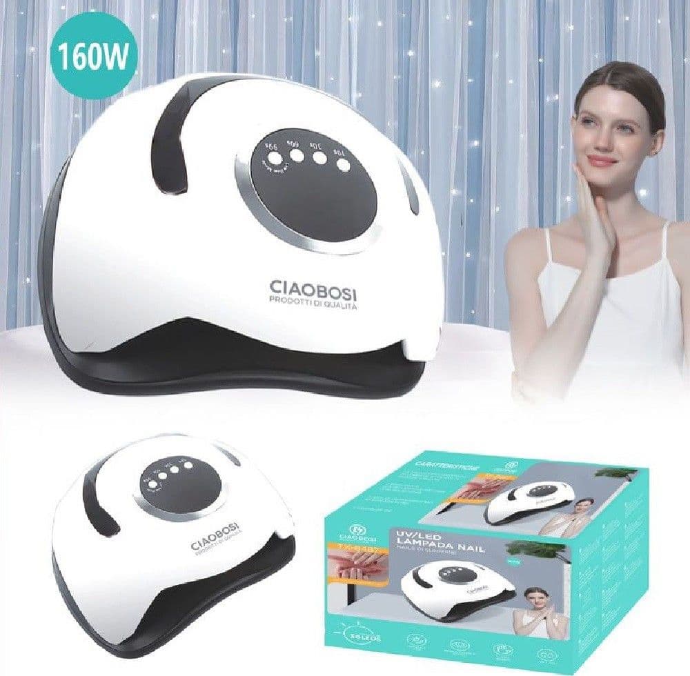 Lampada Uv 160w Fornetto Unghie 36 Led Nail Art Ricostruzione Gel Smalto Tx-8487 Bellezza/Manicure e pedicure/Decorazioni per unghie/Strumenti/Asciuga unghie e lampade UV Trade Shop italia - Napoli, Commerciovirtuoso.it