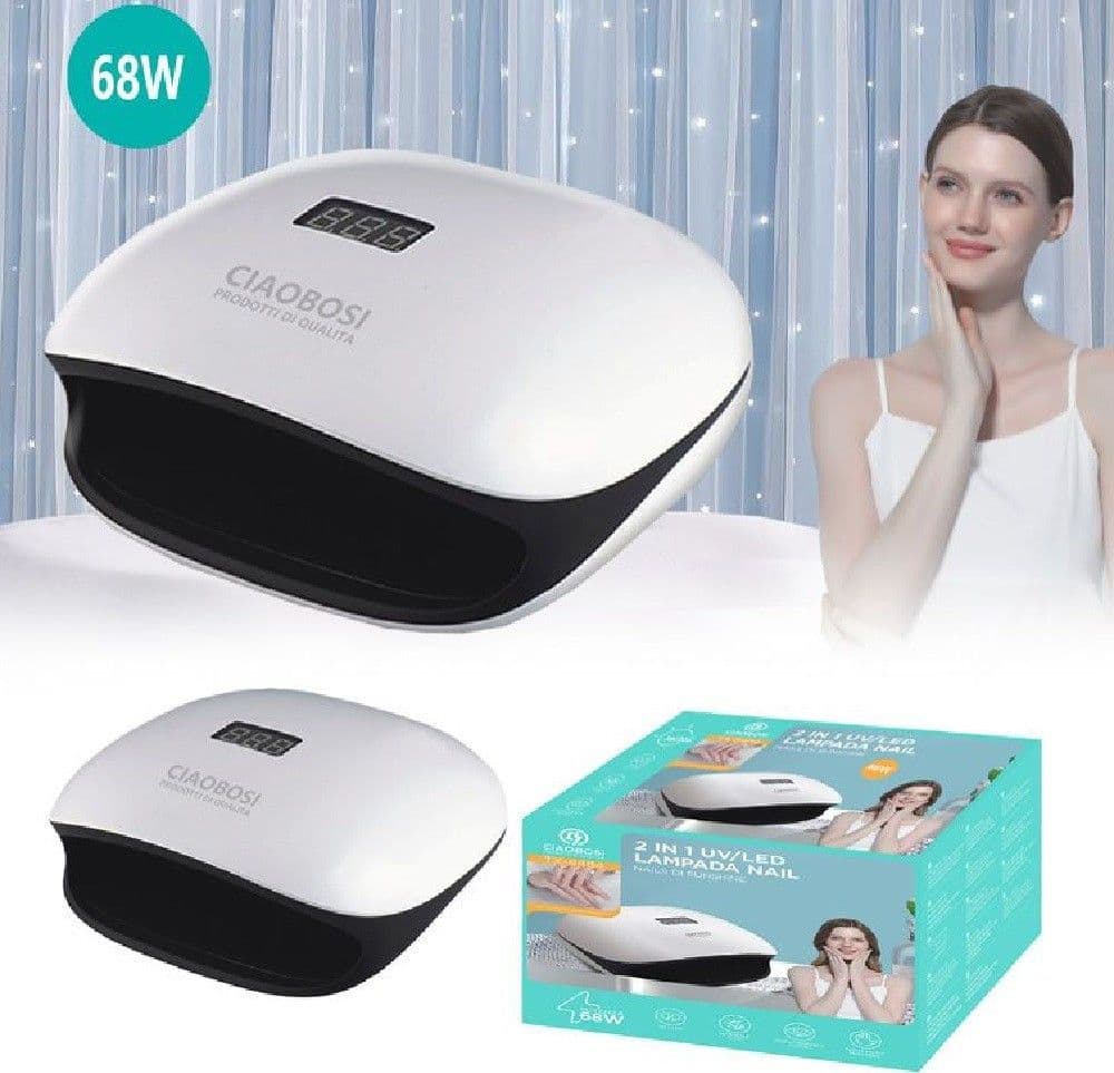 Lampada Uv Led 68 W 36 Led Fornetto Per Ricostruzione Unghie Gel Smalto Tx-8484 Bellezza/Manicure e pedicure/Decorazioni per unghie/Strumenti/Asciuga unghie e lampade UV Trade Shop italia - Napoli, Commerciovirtuoso.it