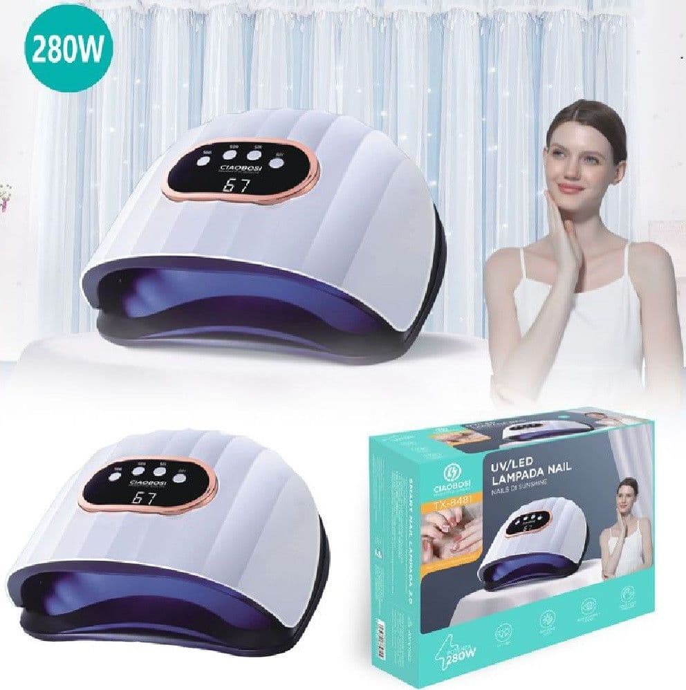 Lampada Uv Unghie 280 Watt Fornetto Unghie 66 Led Nail Art Ricostruzione Tx-8481 Bellezza/Manicure e pedicure/Decorazioni per unghie/Strumenti/Asciuga unghie e lampade UV Trade Shop italia - Napoli, Commerciovirtuoso.it