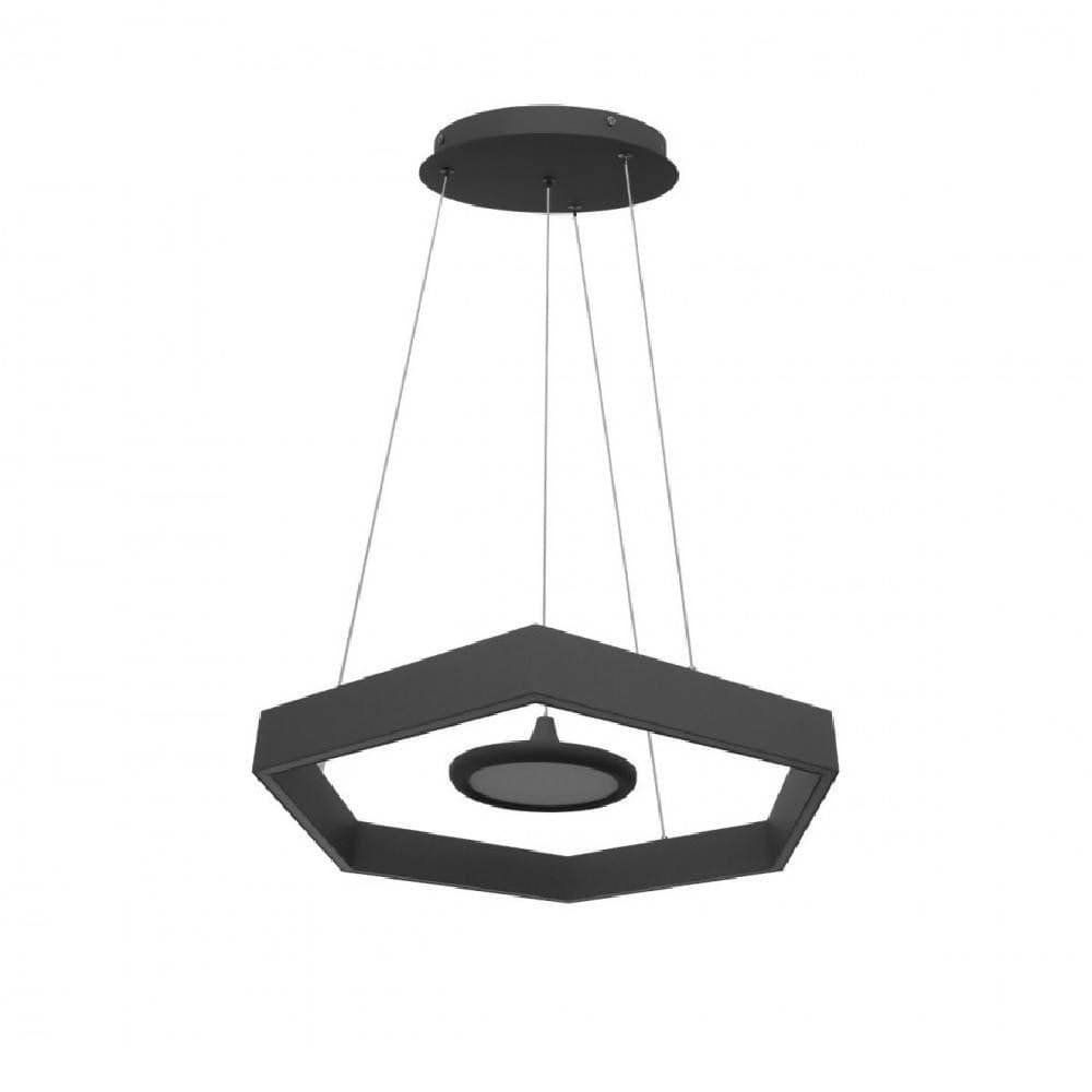 Lampadario-A-Sospensione-34watt-Led-Rombo-Grigio-Tono-Bianco-Freddo-6500k-Lp-07g