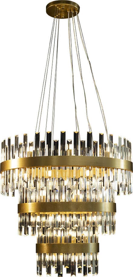Lampadario-A-Sospensione-Contemp-Zenna-Metallo-Cristallo-Oro-Satinato-42-Led-G9