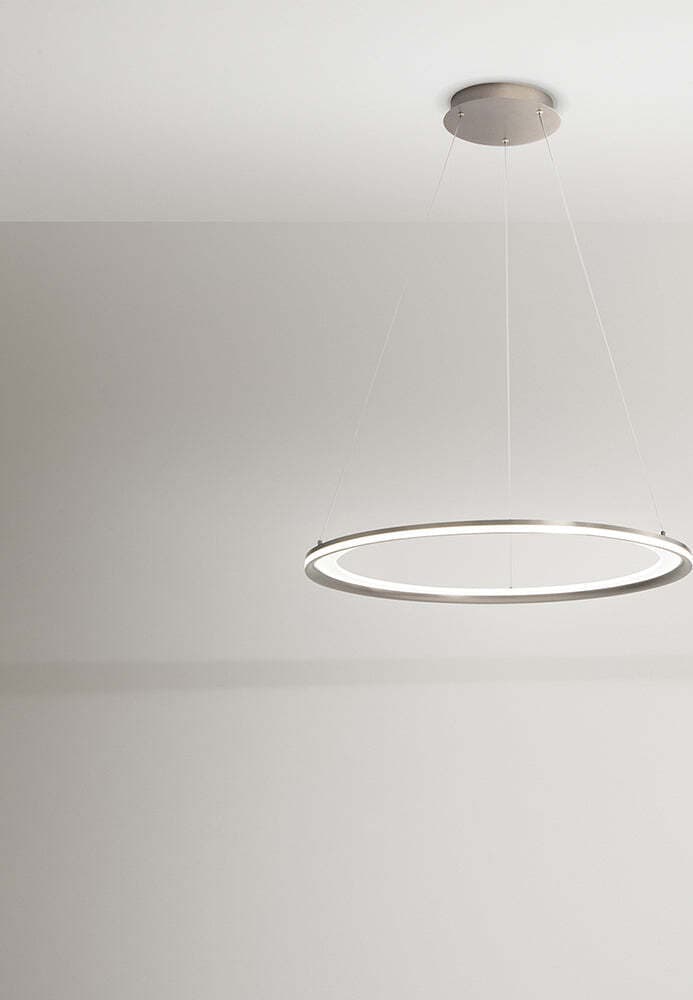 Lampadario-A-Sospensione-Contemporaneo-Edge-Alluminio-Grigio-Led-Integrato-86W