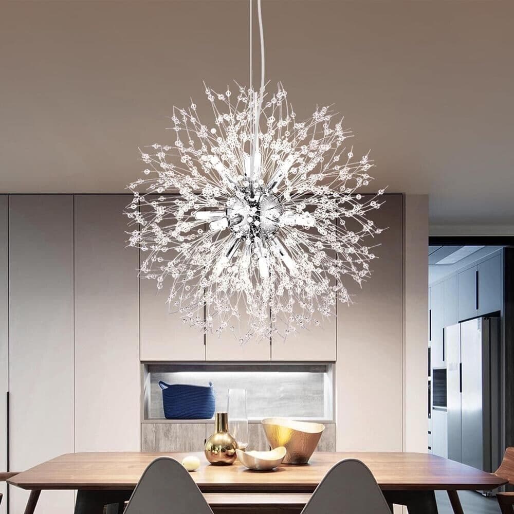 Lampadario-A-Sospensione-G9-Fili-In-Acciaio-Con-Cristalli-Stile-Moderno-Lp32a