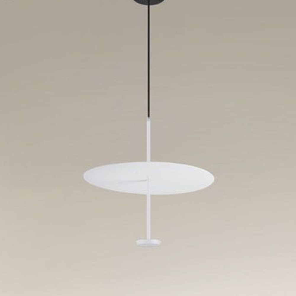 LAMPADARIO A SOSPENSIONE LUCE 6500K LED 18W DISCO PARALUME PIATTO BIANCO ROTONDO 33160 in Lampade a sospensione Trade Shop italia - Napoli, commercioVirtuoso.it