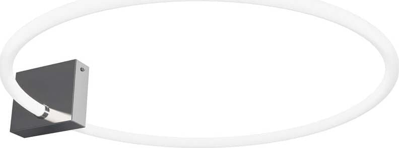 Lampadario-A-Sospensione-Moderno-Anillo-Metallo-Cromo-1-Luce-Led-25W