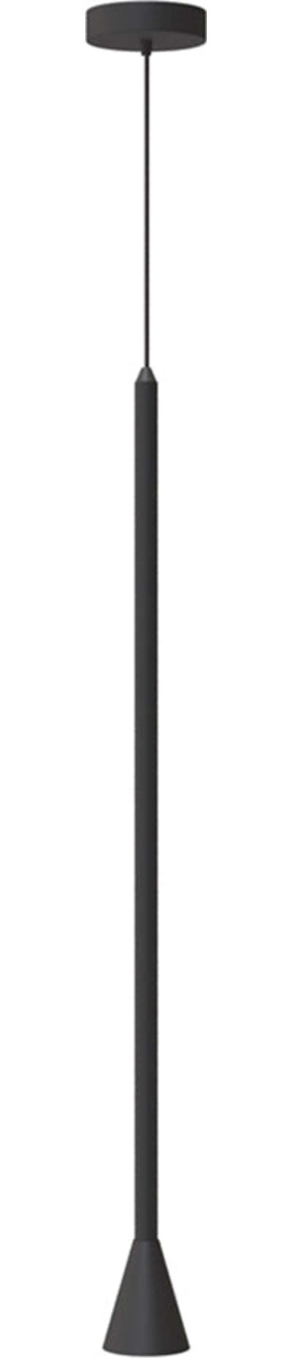 Lampadario-A-Sospensione-Moderno-Arrow-Metallo-Nero-1-Luce-Gu10-40W