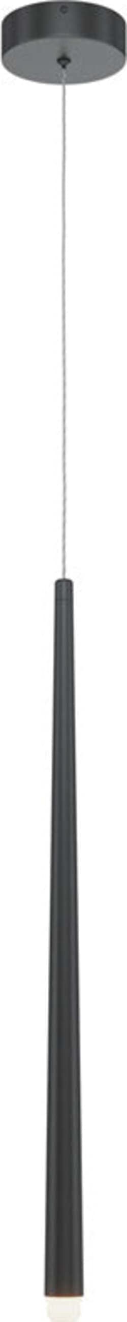 Lampadario-A-Sospensione-Moderno-Cascade-Alluminio-Nero-1-Luce-Led-6W