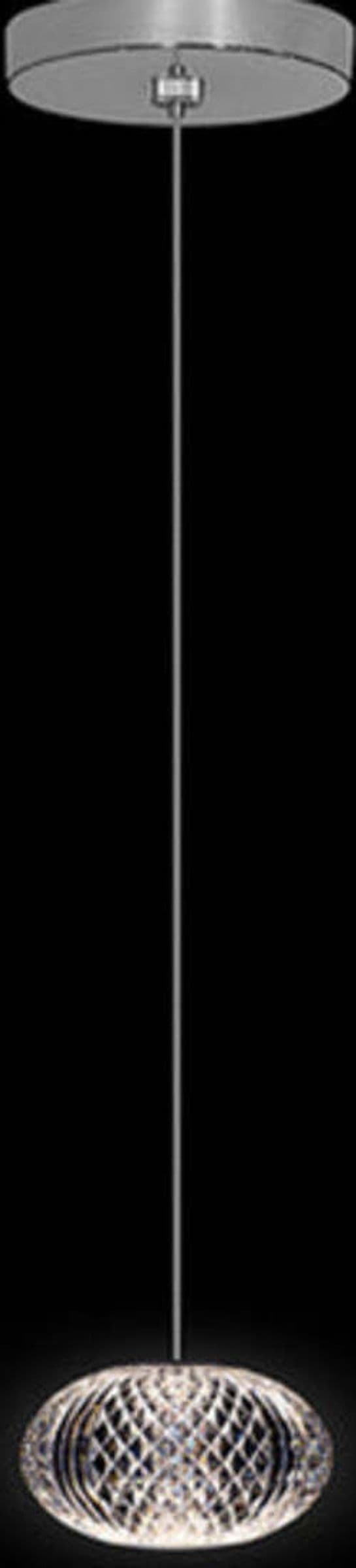 Lampadario-A-Sospensione-Moderno-Diamante-Acrilico-Cromo-1-Luce-A-Sfera-Led-4,2W