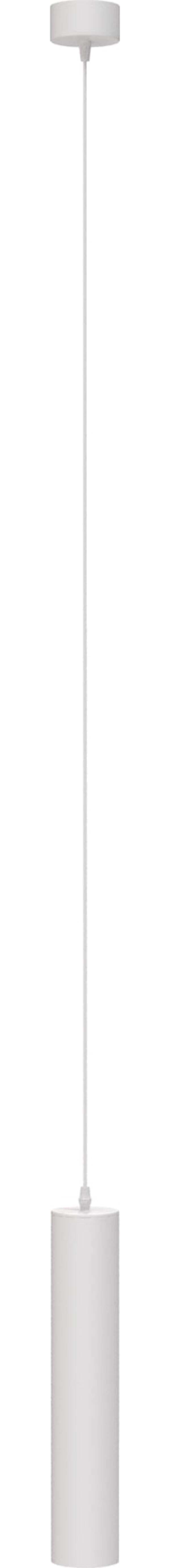 Lampadario-A-Sospensione-Moderno-Focus-Alluminio-Bianco-1-Luce-Gu10-10W