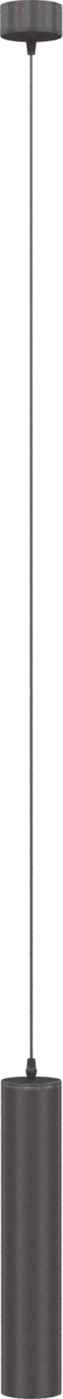 Lampadario-A-Sospensione-Moderno-Focus-Alluminio-Nero-1-Luce-Gu10-10W