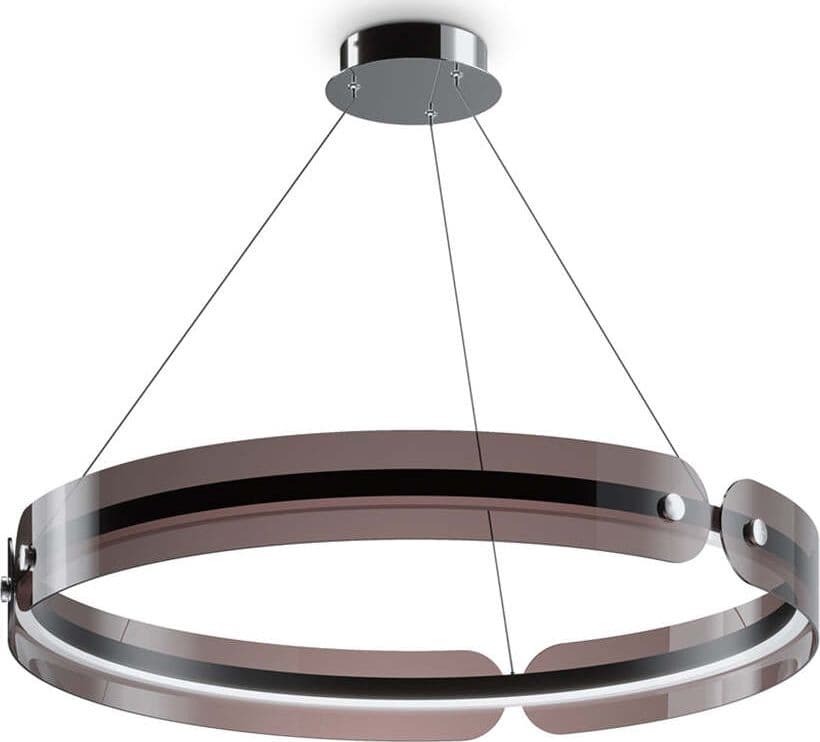 Lampadario-A-Sospensione-Moderno-Interstellar-Metallo-Grigio-Luce-Led-41W